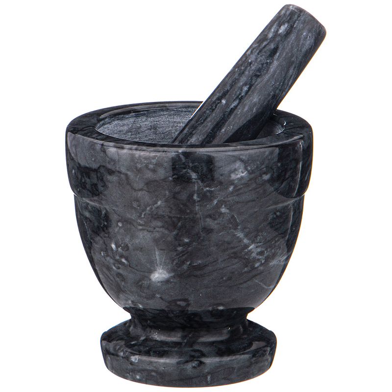 Ступка и пестик 925-127 (d10,4см. h10,4 см.) мрамор ВД