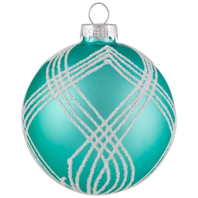 Шар "Серпантин" d8см.  SYBLQA-0523012 106387 (бирюзовый) стекло Скр. Шар "Серпантин" d8см.  SYBLQA-0523012 106387 (бирюзовый) стекло Скр.