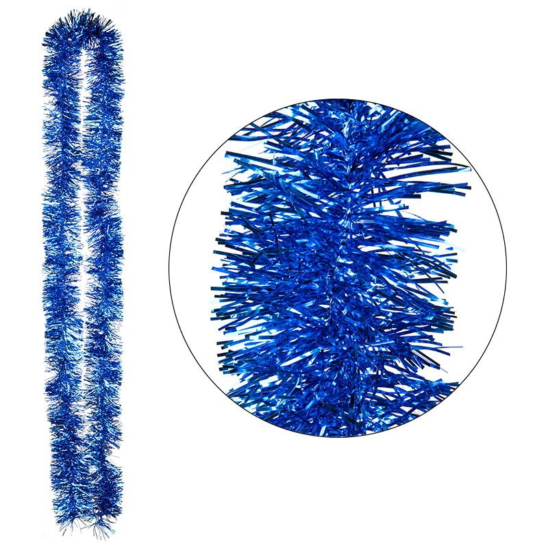 Мишура 2,0м. 6 слоев 106430 SYMTA-1623181 (синий)СКР