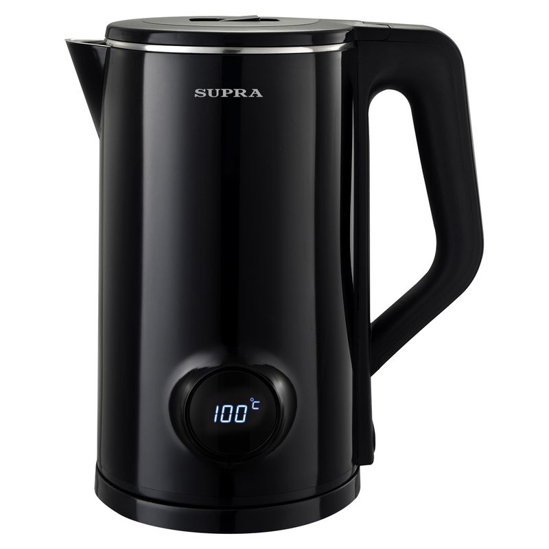 Чайник эл. SUPRA KES-1882DP 2,2кВт. 1,8л. двойные стенки (нерж./пластик)  диск