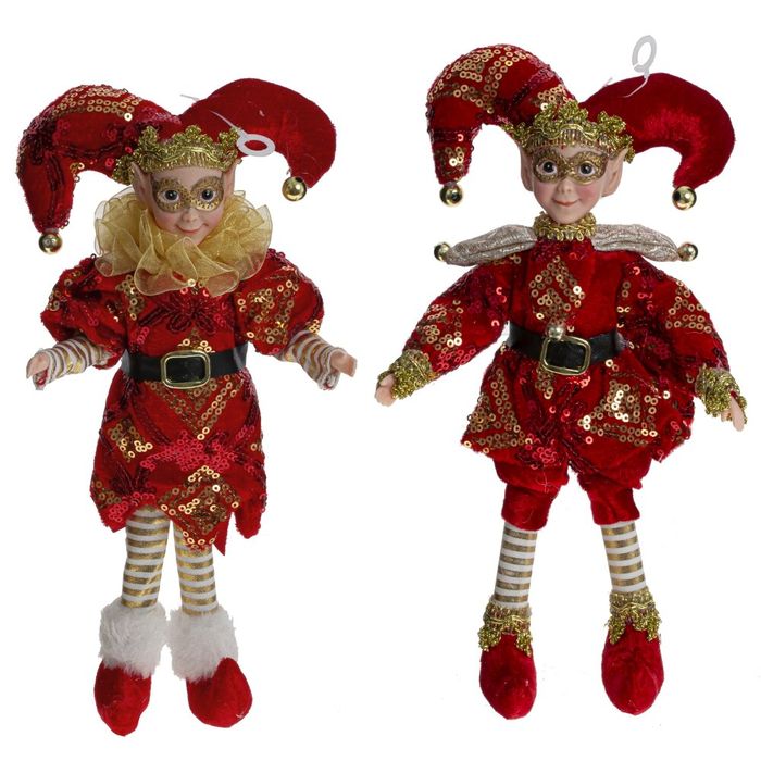 Игрушка мягкая "Клоун" 791556 (h=26см) Р