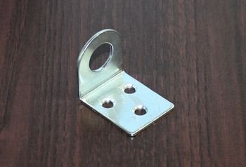 Проушина д/замка 30*70мм. угловая цинк. Кунгур