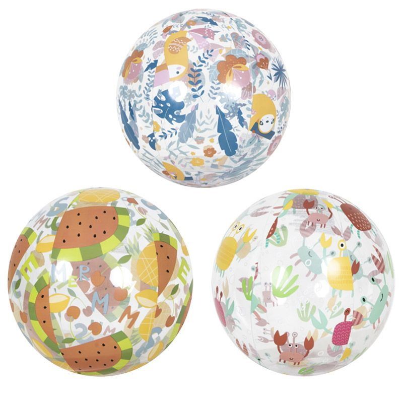 Мяч пляжный 50см. 107399 "Модный", 53012 Sunclub