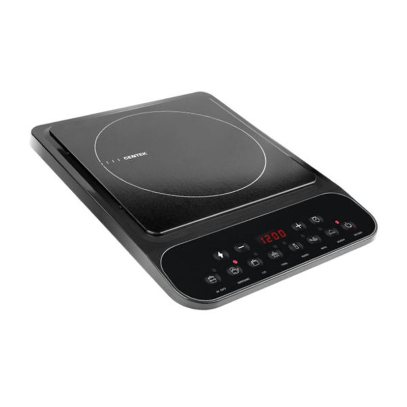 Электроплита индукционная CENTEK CT-1517 Black (2,0кВт. 7 прогр. LED-дисплей, таймер)