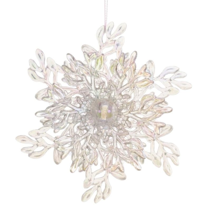 Подвесн.украш. "Снежинка" 807993 (11*4,5*12см.) Р