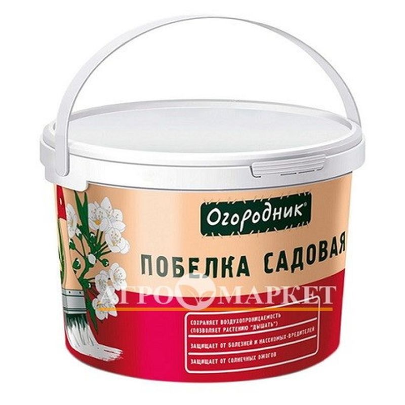 Побелка жидкая Огородник 3,5кг. (ведро)Фаско