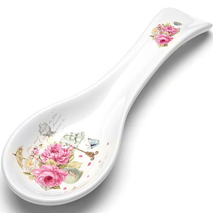 Подставка под ложку LR 26323 "Пионы" (24,7см.) СКС