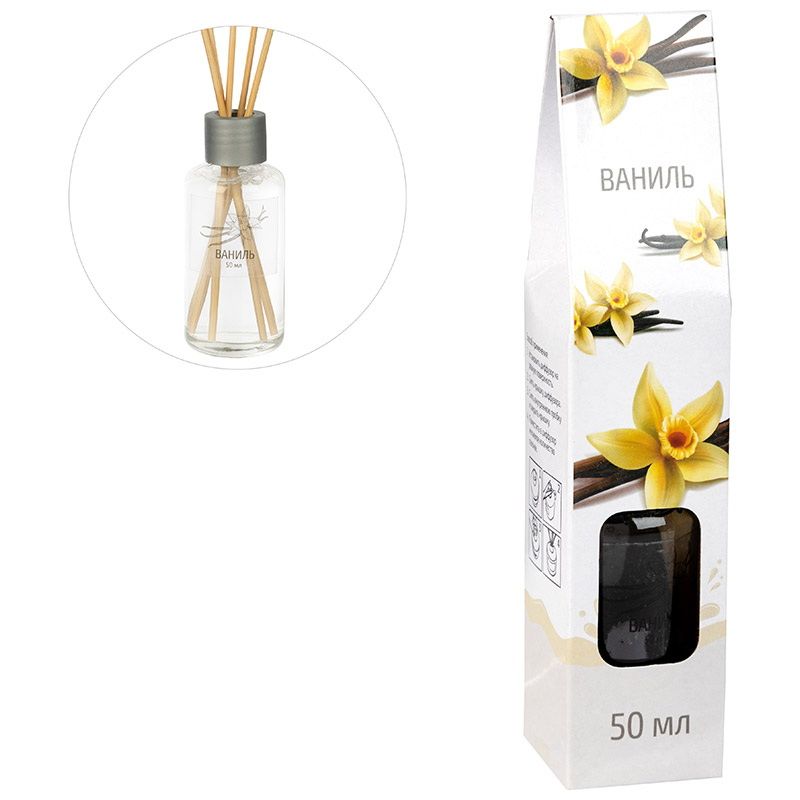 Диффузор ароматический "Ваниль" 50мл. 107509 (5 палочек) СКР