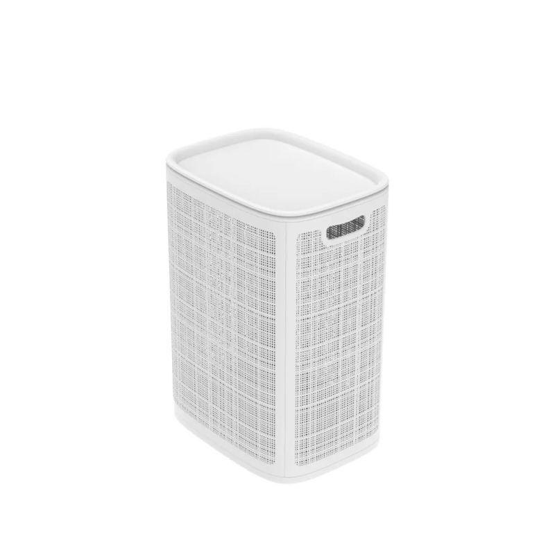 Корзина д/белья  75л. АП 371 "Лён" (430*321*600мм.) белый А-П