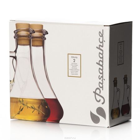 Набор емкостей д/масла-уксуса ОЛИВИЯ PSB 80108В (2шт) 260мл.