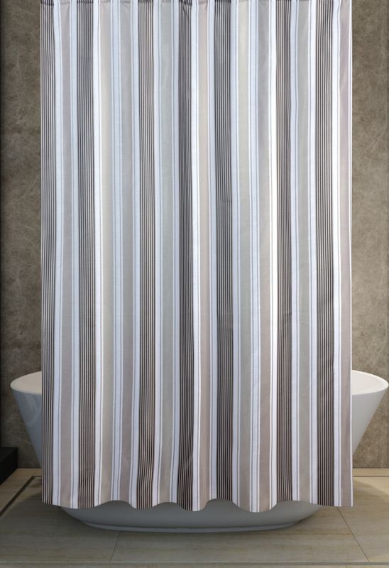 Занавес д/ван.комн. 180*180см. 11493 Хайвей ВТ-829214 М.