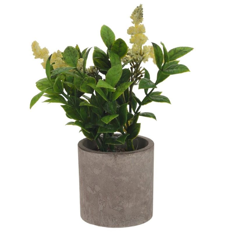 Цветок искусственный 797776/797776_2 в горшке h=18см. (Р)