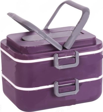 Термоконтейнер BK-4366 двойной 2*0,75л нерж/пл.