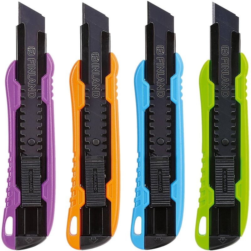 Нож строительный 2013 с лезвием 18мм FINLAND  ЦИ