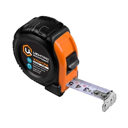 Рулетка  3м.*19мм. "УЛЬТРА" каучук с фиксатором магнитная ЦИ