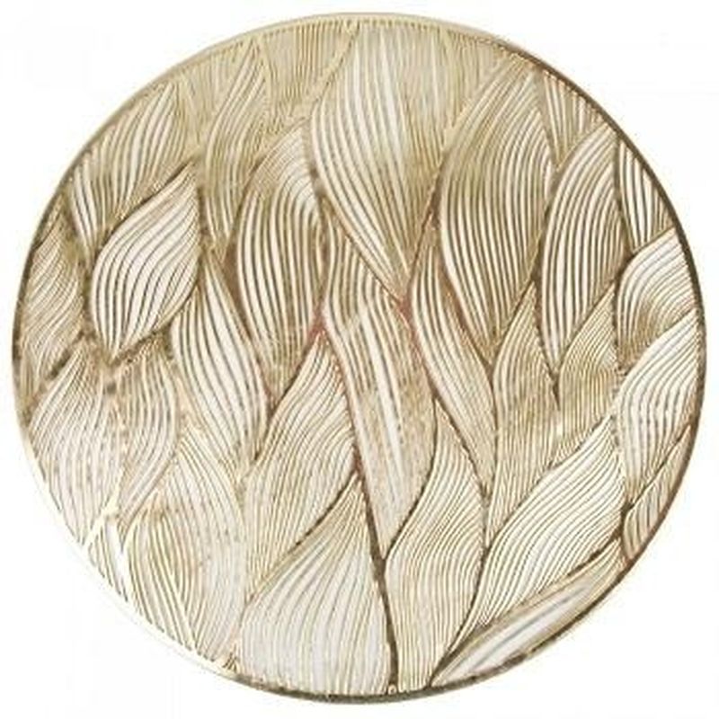 Салфетка сервировочная 9903312-1 "Ajoure" d=38см золото ЕНС