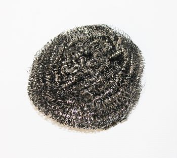 Мочалка д/посуды металлич. "ЧистОК"/"Юля чистюля" 1552 (600шт/кор.) Д.