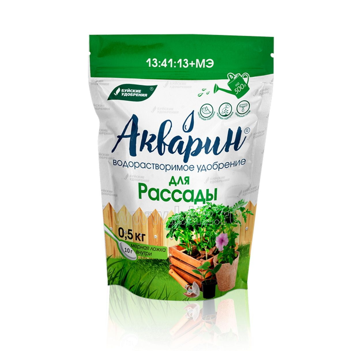 АКВАРИН "Для рассады" 0,5кг. (дой-пак) 431366 БХЗ