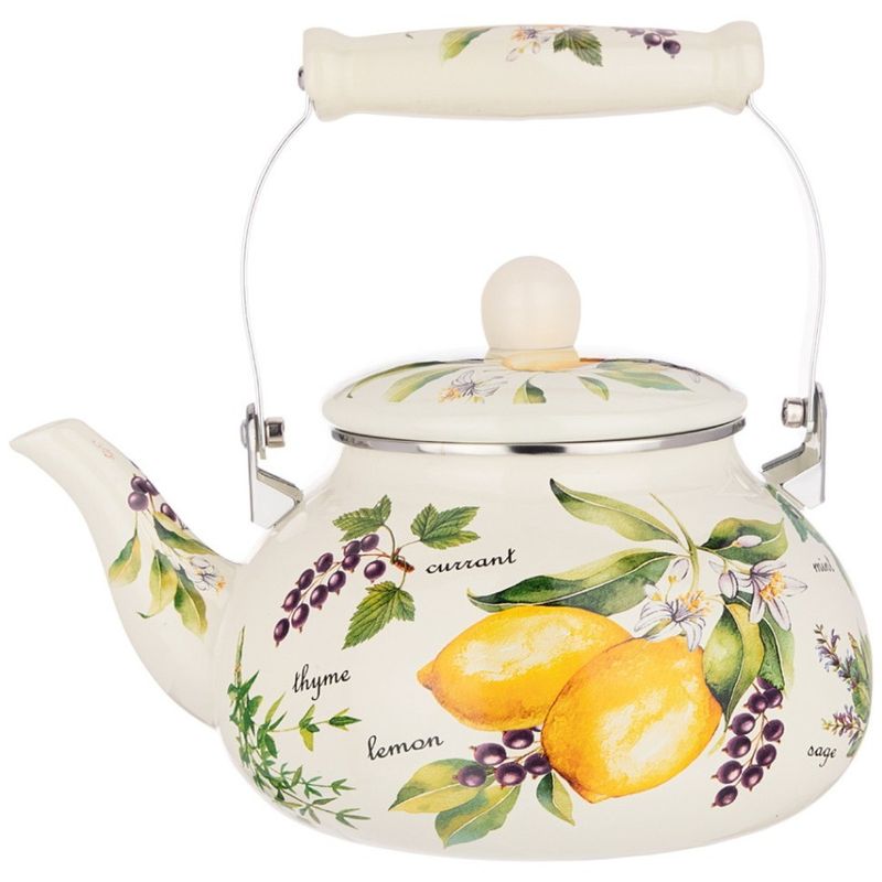 Чайник эмал. 934-421 2,5л. "Секретные ингредиенты" ВД