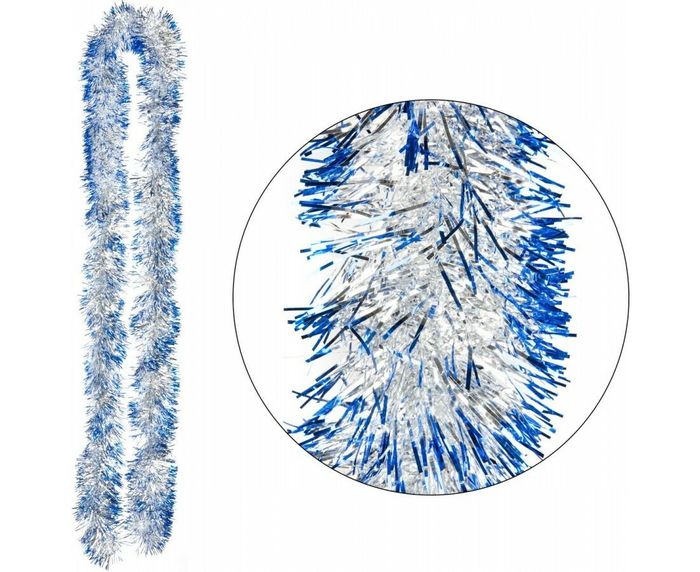 Мишура 2,0м. 6 слоев 106420 SYMTA-1623100 (розовый с бел. окант.)СКР Мишура 2,0м. 6 слоев 106420 SYMTA-1623100 (розовый с бел. окант.)СКР