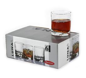 Набор стаканов LUNA 42348В д/виски 360мл. (6шт.)