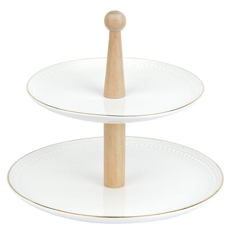 Ваза 2ярусн. 0380052 "Prime" (подар.уп.) ЕНС