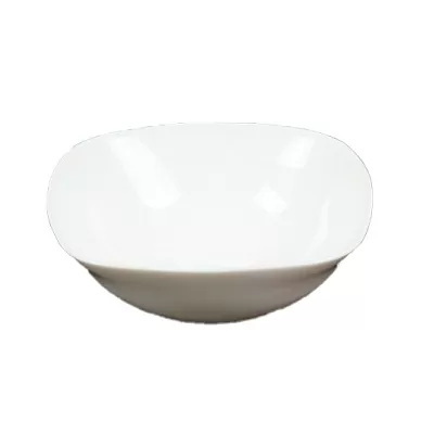 Салатник 100б-скл 6,5 "Белье" квадрат 15*15см. 330мл. (72шт./кор.)