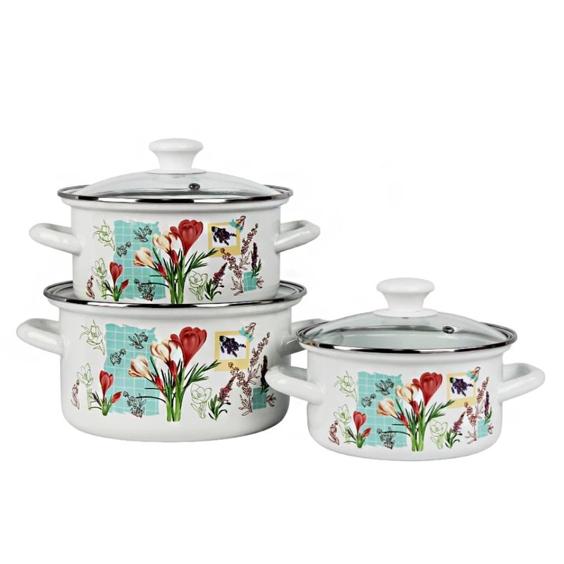 Набор "Шафран-1-ЭКСТРА" (3к:2,0/3,0/4,0л. ст/крышк.) Керчь