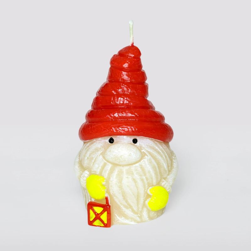 Свеча "Игрушечный гном" 23434 (80мм.)