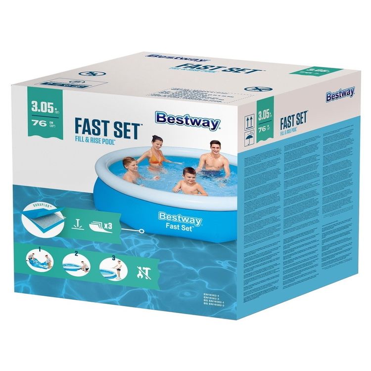 Бассейн 305*76см. 57266 (3638л. ) 030498 Bestway