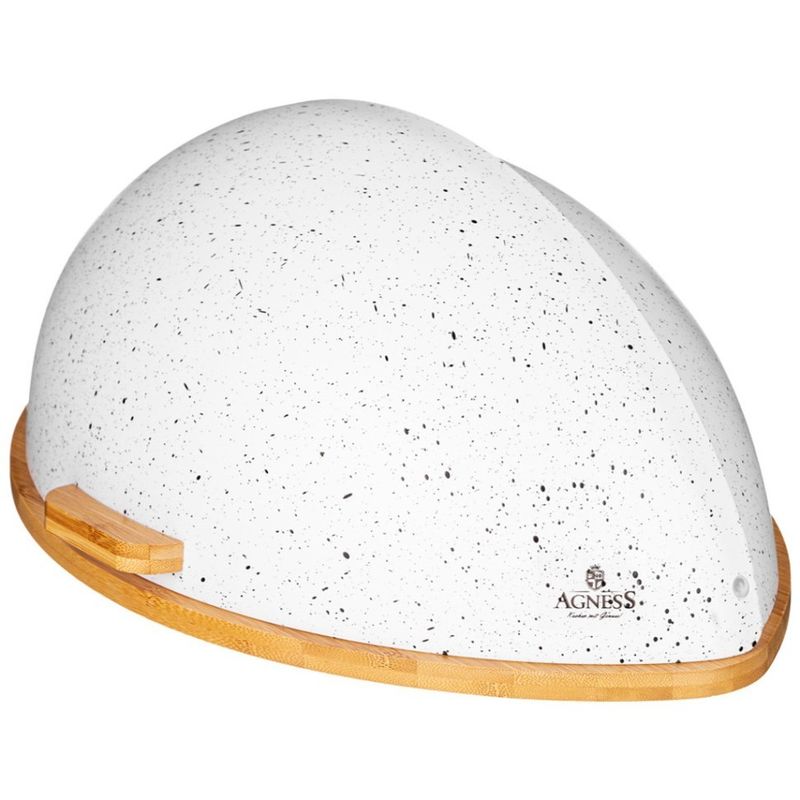 Хлебница 938-070 дерев. с пл. крышкой ВД