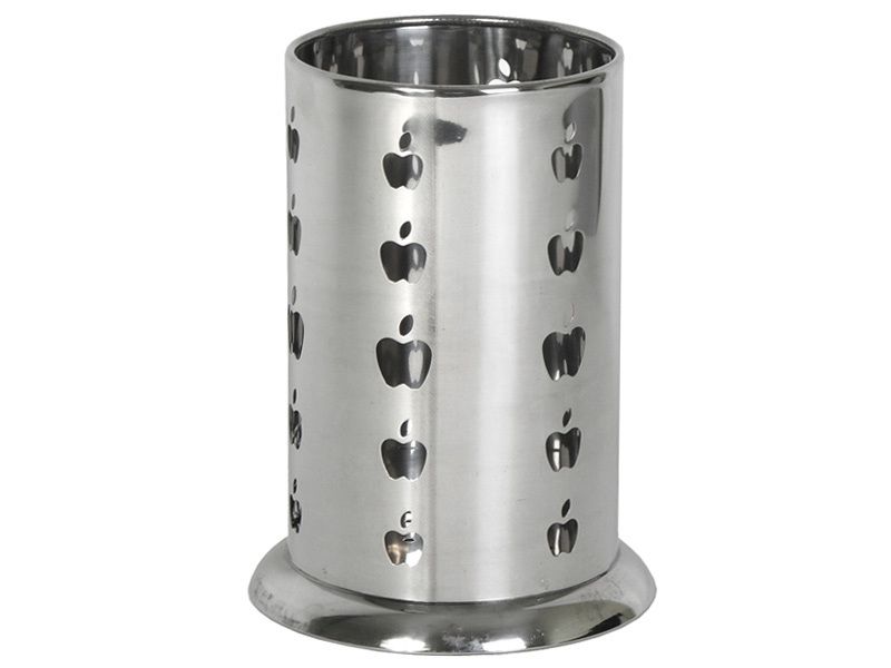 Подставка д/столовых приборов AST-002-ПС-10-3 №3 (нерж. d=10см, h=17см)