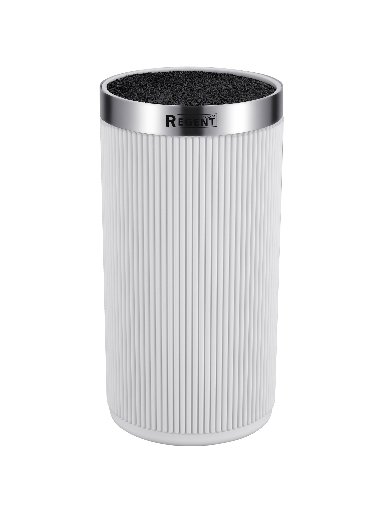 Подставка д/ножей 93-KN-WB-25W (22*11) BLOCK (белый)