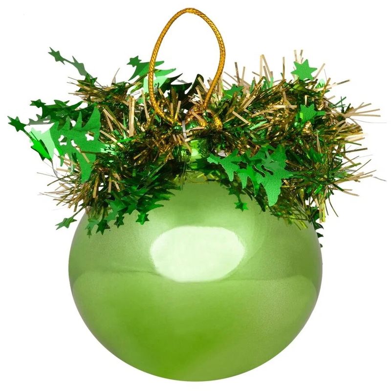 Шар "Сюрприз" Ш75057 d 75мм. зеленый