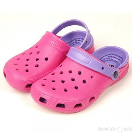 Кроксы женские арт.159 (р.36-41)одноцв.