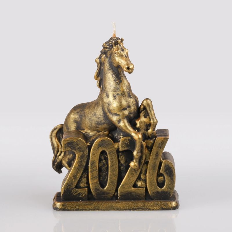 Свеча "Лошадь 2026" 25568 (бронза)