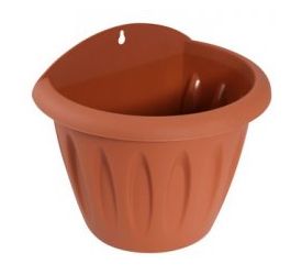 Кашпо ФЕЛИЦИЯ настен. d16см. (терракот) С120Т Мар.