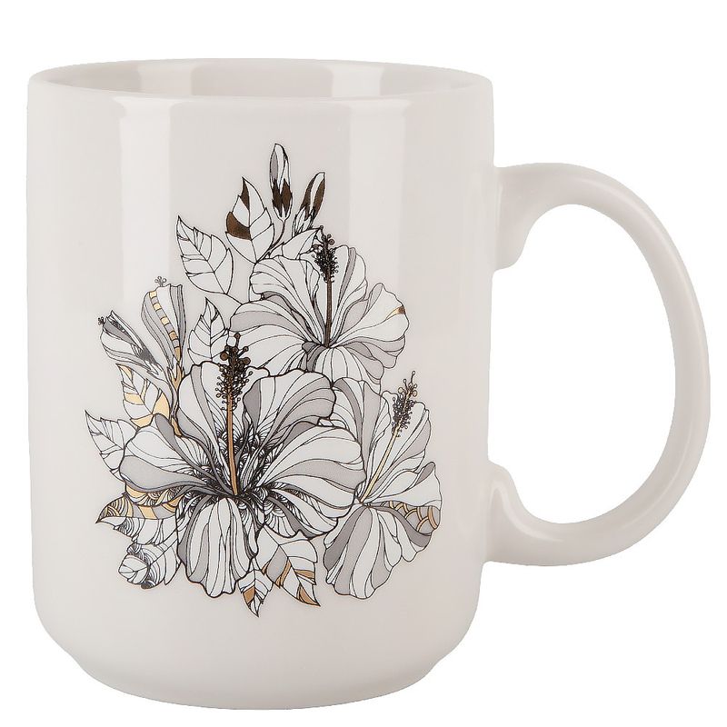 Кружка 0440007 "Floristry" 380мл. ЕНС