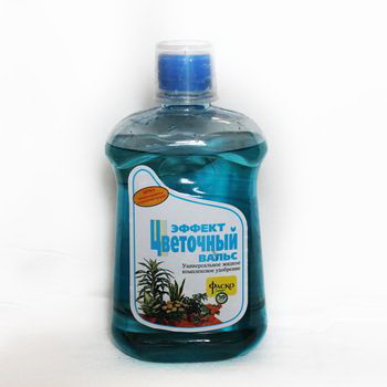 Удобрение жидкое ЦВЕТОЧНОЕ СЧАСТЬЕ/Эффект 0,5л. Ф