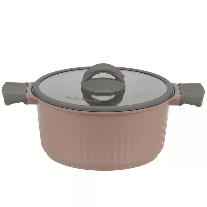 Кастрюля Кукмор  3,2л. "Stella" кск32а cappuccino ( а/пр. ст/крышка)