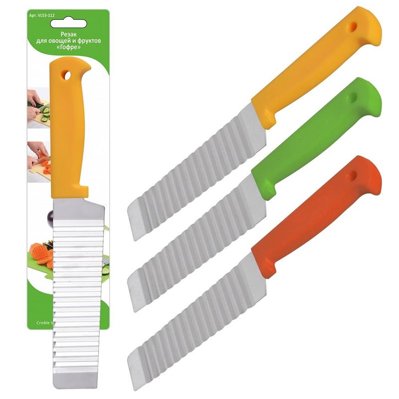 Слайсер д/овощей и фруктов "Гофре" VL53-112 Мд