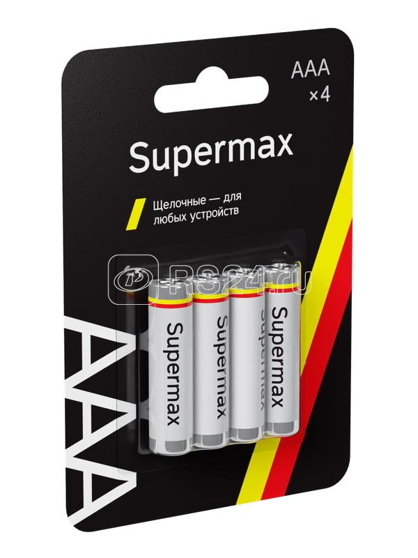 Батарейки SUPERMAX LR03 4*BL