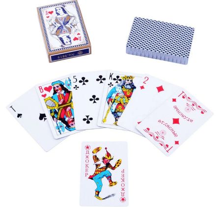 Карты игральные NA307 №9810 , 54шт.