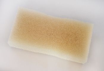 Губка банная полупрозр. средняя. 1624 Д