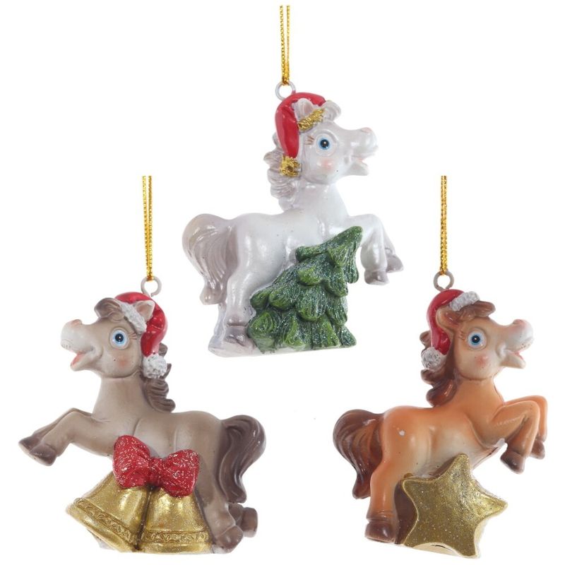 Подвесн.украш. "Лошадка" 821419 (6*3*6,5см )Р