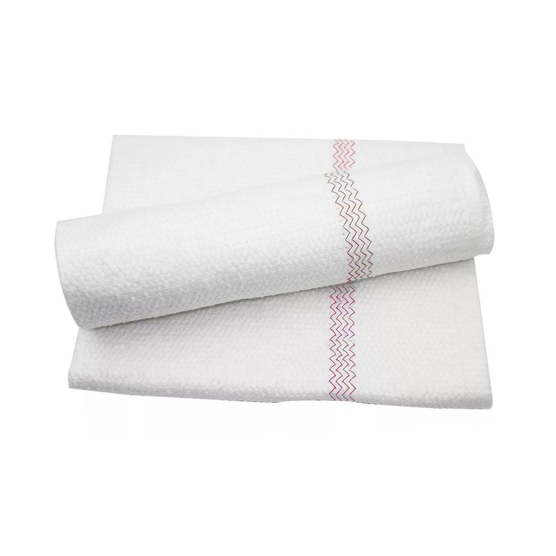 Тряпка д/пола кипельно-белая 60*75см. YORK 2225 с вискозой