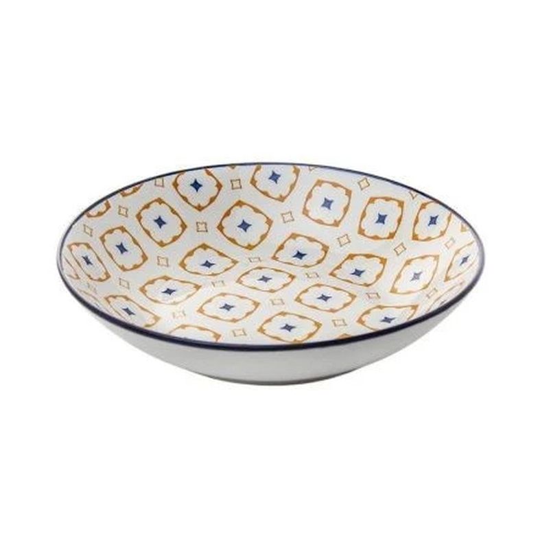 Тарелка глубокая 253-27004 "Mila Airy" 200мм, 790мл. (Керама)