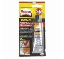 Клей "МОМЕНТ КРИСТАЛЛ"  30мл. (873873) П