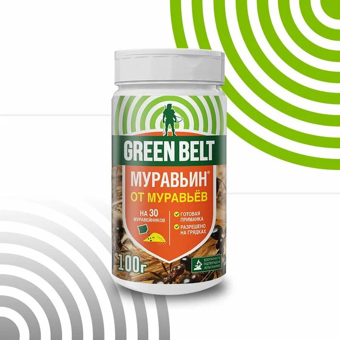 МУРАВЬИН, туба пласт. 100гр. 01-946 (cредство от муравьев) GB (ТЭ)