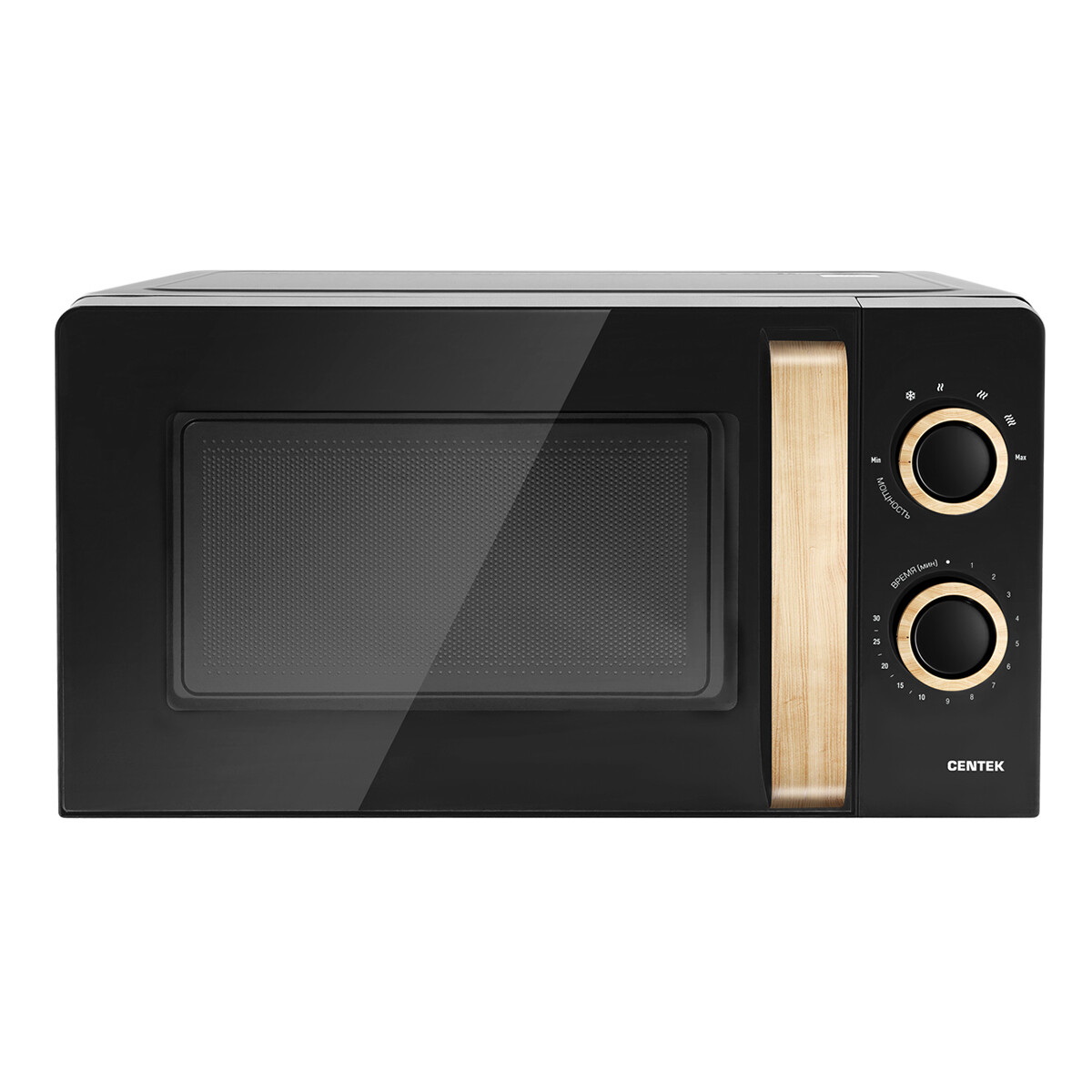 Микроволновая печь CENTEK CT-1559 (700Вт. 20л. 6реж. таймер, ) черный